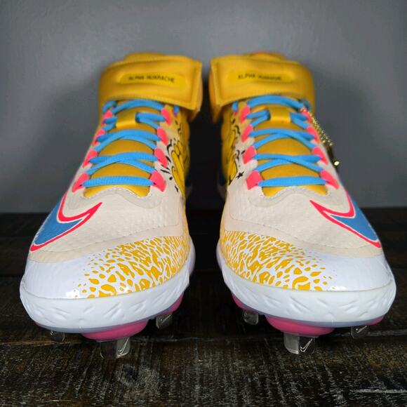 NEW Nike RBI Exclusive Alpha Huarache Elite 3 Mens Size 14 Baseball FZ7344-700 - Picture 3 of 11